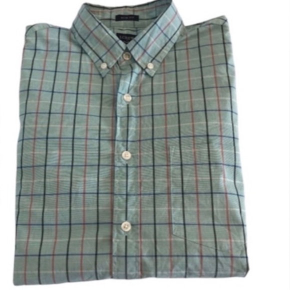 J. Crew Shirt Flex Men's, M, Slim Fit Button Down - Picture 2 of 4